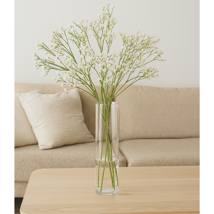 Schleierkrautzweig, Kunstpflanze, 60 cm. 6er-Bündel