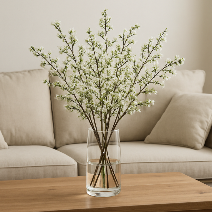Jasminzweig Kunstpflanze 79 cm. 4er-Bündel