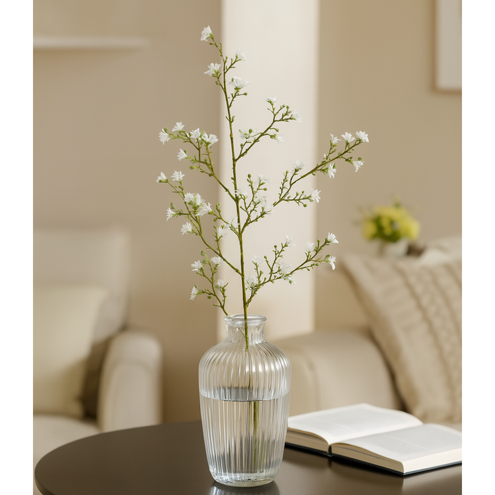 Sternblumenzweig Kunstpflanze 59 cm. 8er-Bündel
