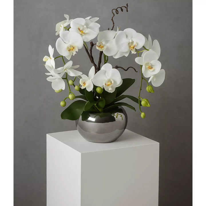 Flourify Orchidee in vaas kunstplant. 55 cm