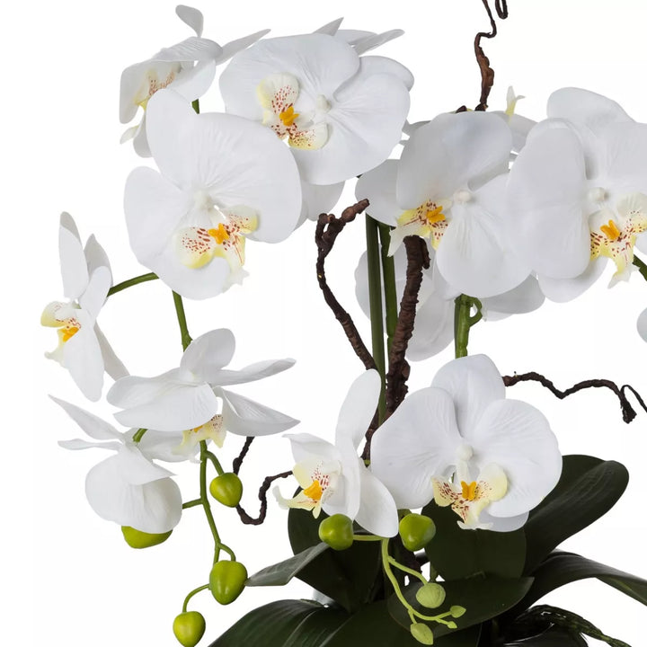 Flourify Orchidee in vaas kunstplant. 55 cm