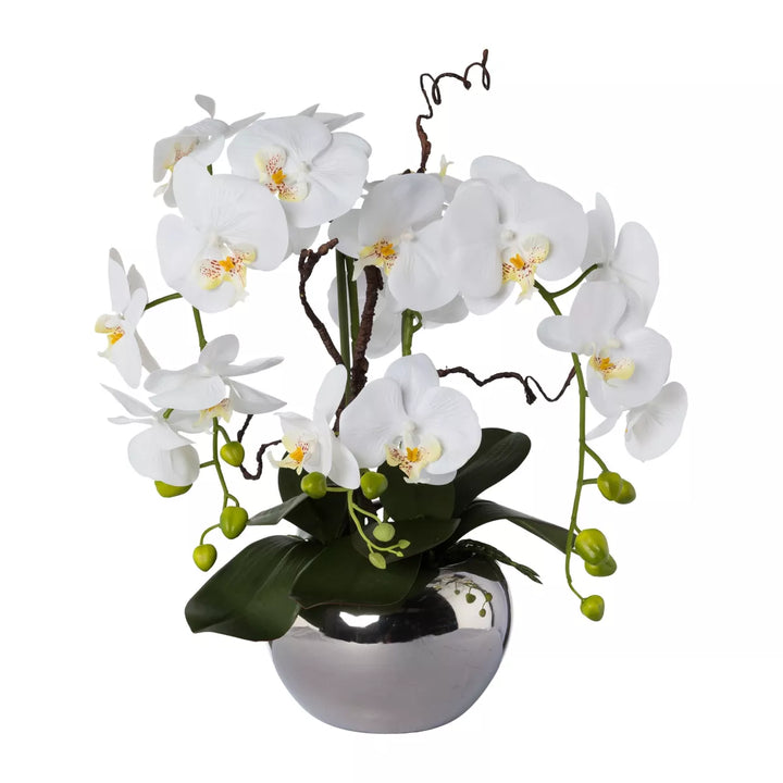 Flourify Orchidee in vaas kunstplant. 55 cm