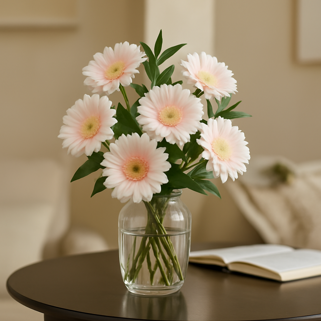 Kunstblume Gerbera 50 cm. 14er-Bündel