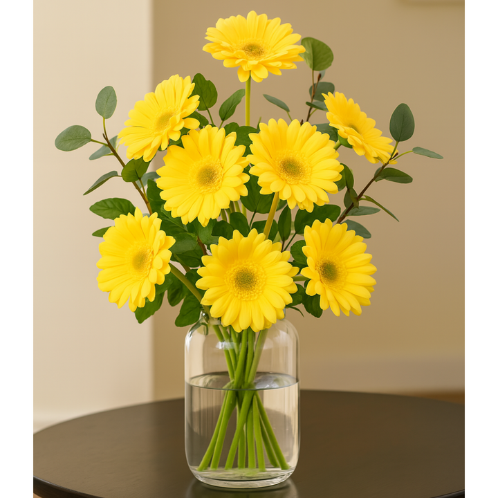 Kunstblume Gerbera 50 cm. 14er-Bündel