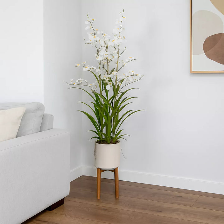 Flourify Orchidee in pot Kunstplant. 98 cm