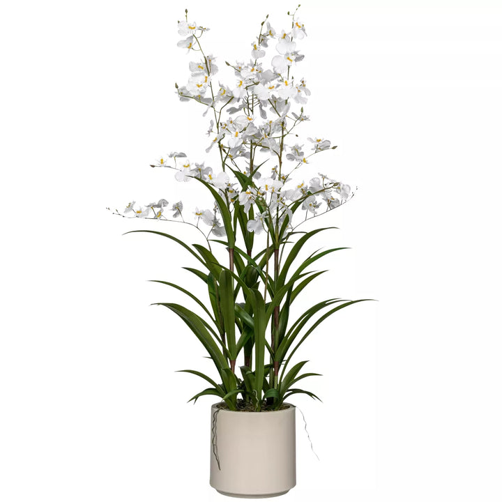 Flourify Orchidee in pot Kunstplant. 98 cm