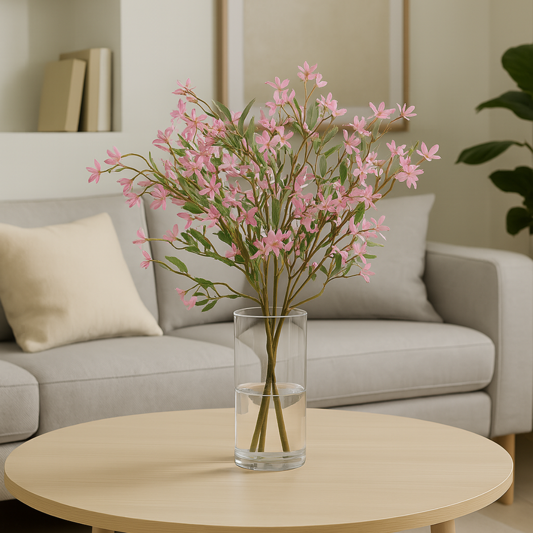 Jasminbusch Kunstpflanze 35 cm. 4er-Bündel