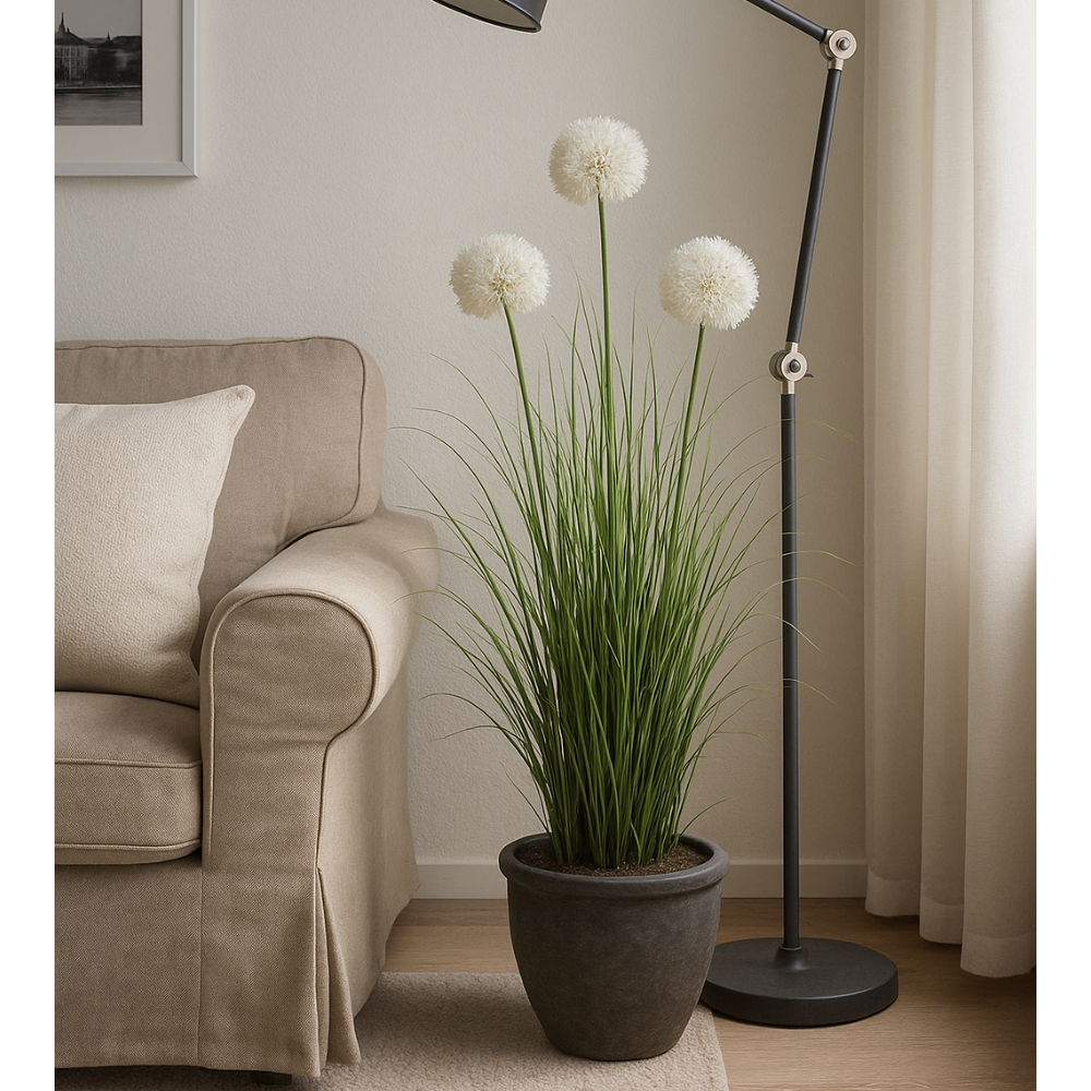 Pusteblume Kunstpflanze 78 cm