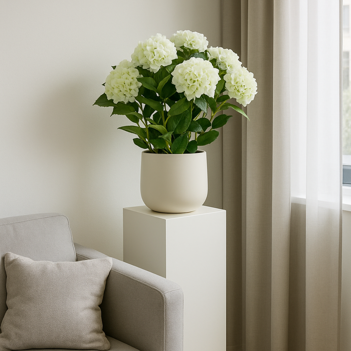 Hortensia kunstbloem 70 cm