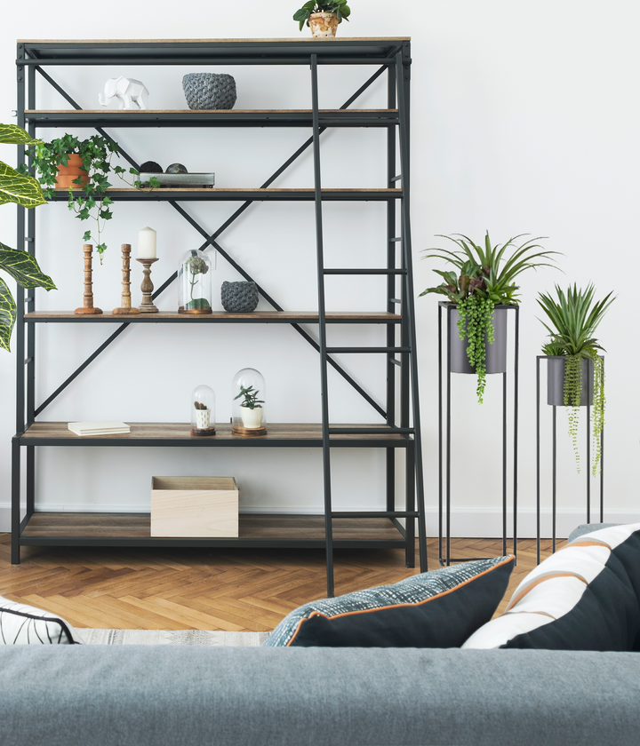 Sukkulenten 2er Set Kunstpflanzen 105/135 cm