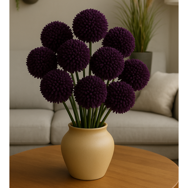 Allium Kunstblume 44 cm. 14er-Bündel