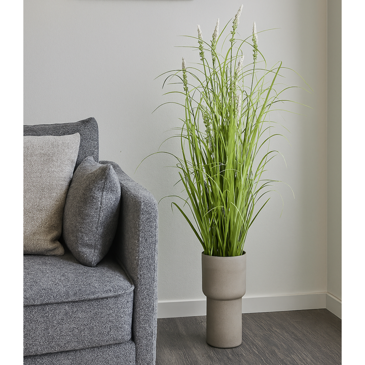 Ziergras mit Salbei Kunstpflanze 75 cm