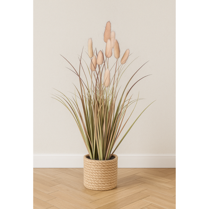 Lagurusgras Kunstpflanze 41 cm. 2er-Bündel