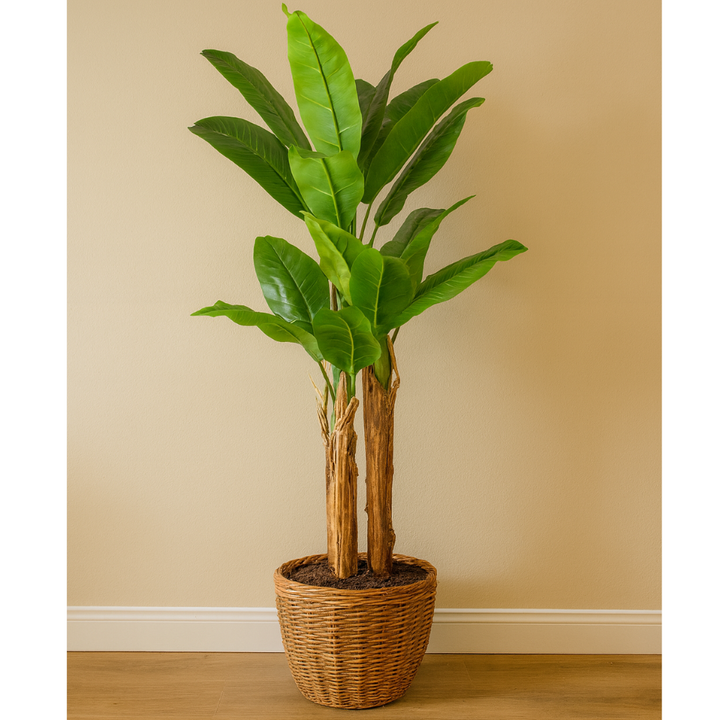 Bananenpflanze Kunstpflanze 150 cm