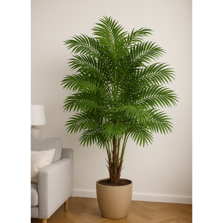 Areca Palme Kunstpflanze 110 cm Real Touch