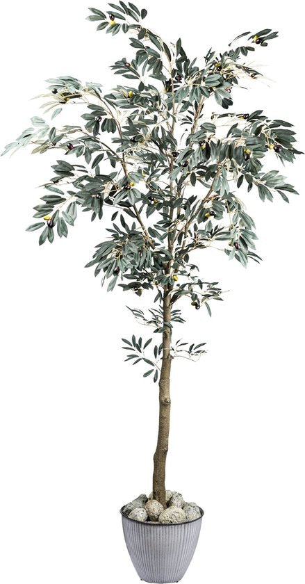 Olivenbaum Kunstpflanze 210 cm