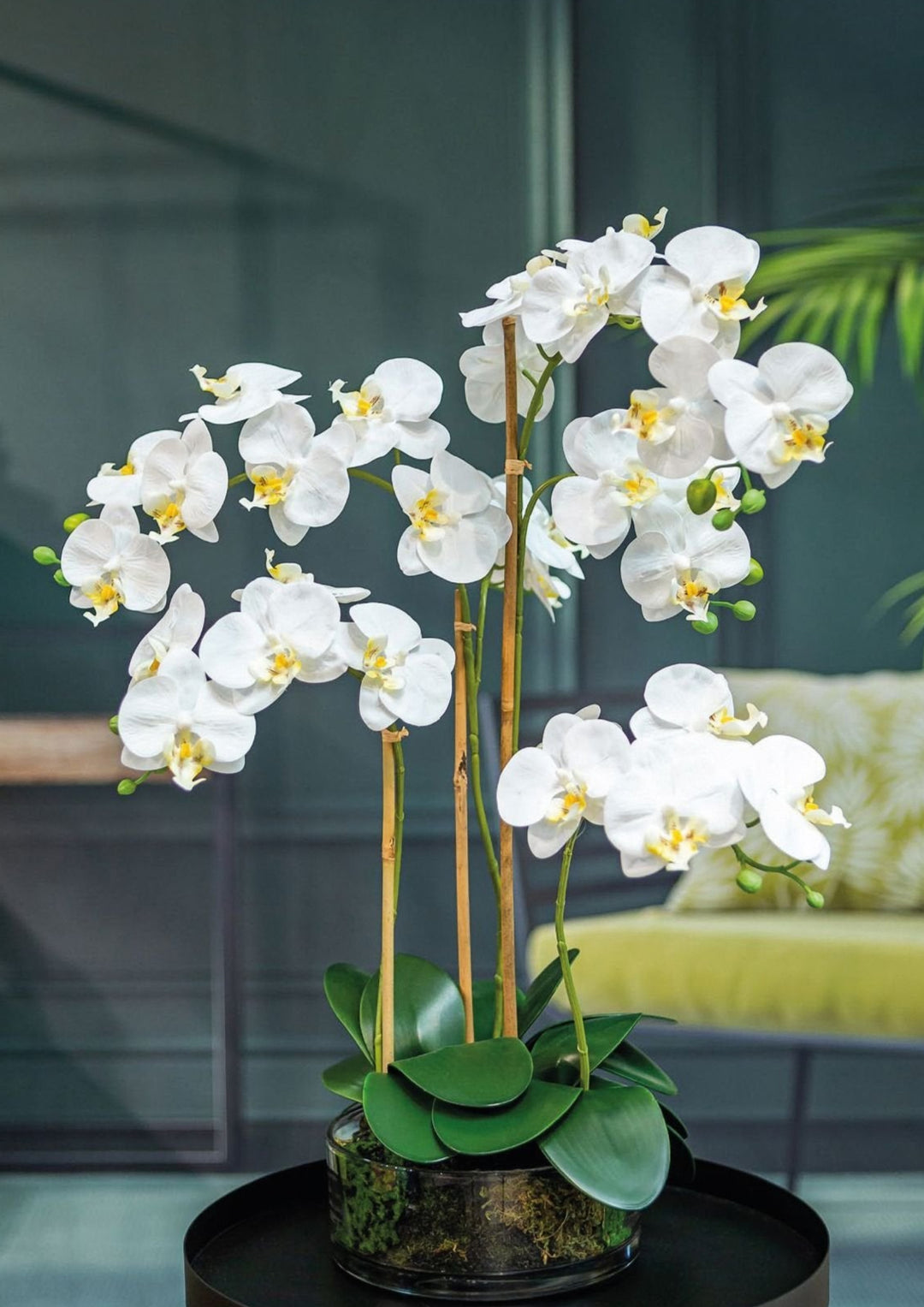 Orchidee Kunstblume 50 cm