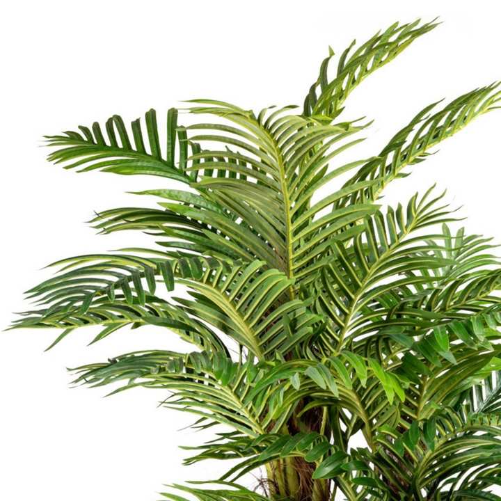 Palme mit Kokosnussstamm Kunstpflanze 160 cm