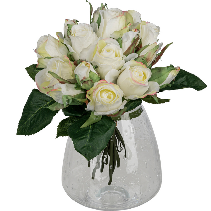 Rosenstrauß Kunstblume 29 cm. 2er-Bündel