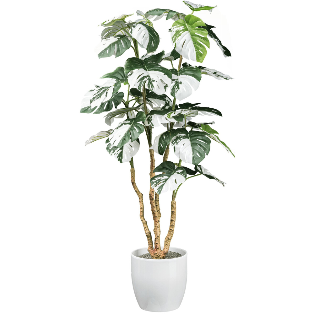 Monstera Deliciosa Variegata Kunstpflanze 110 cm