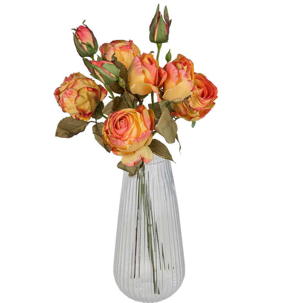 Rosenbündel Kunstblume 54 cm