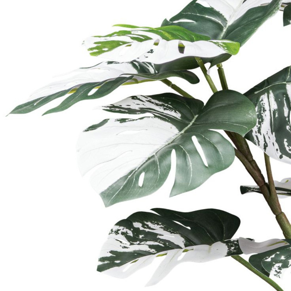 Monstera Deliciosa Variegata Kunstpflanze 80 cm