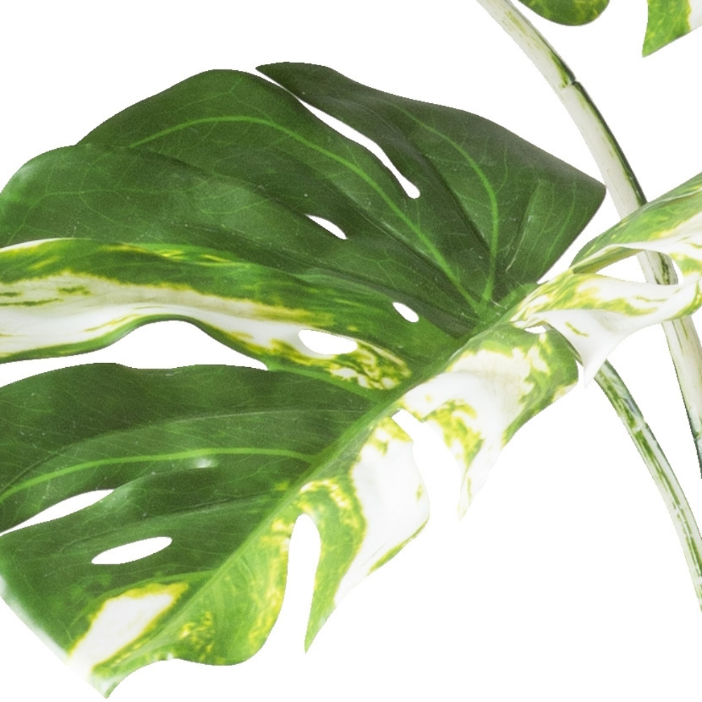Monstera deliciosa variegata Kunstpflanze 160 cm