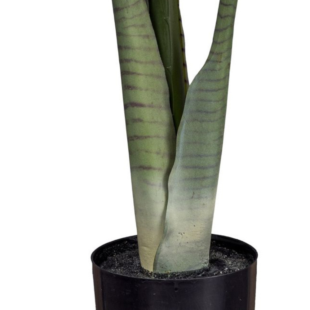 Colocasia White Lava Kunstpflanze 130 cm