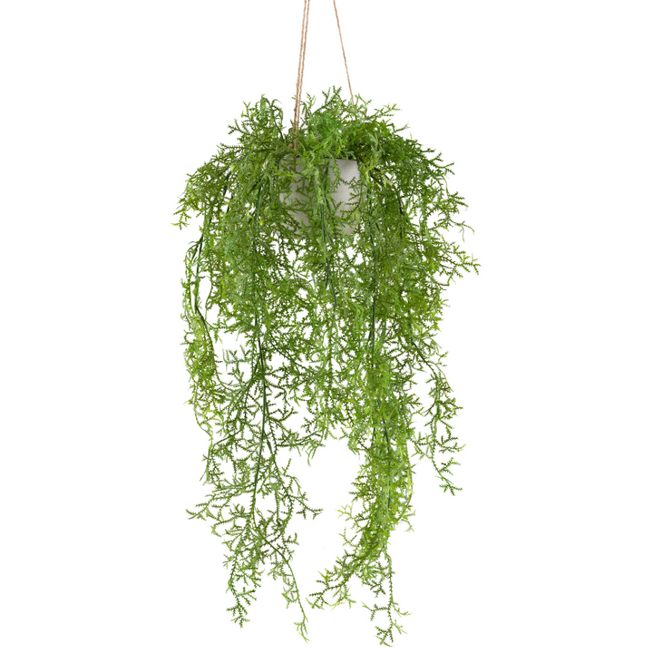 Moosfarn Hängepflanze, Kunstpflanze 60/90 cm