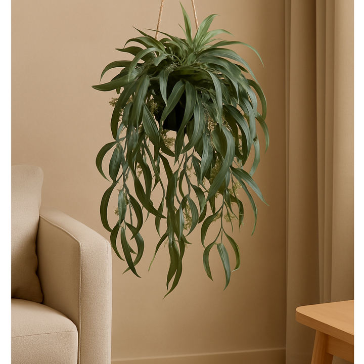 Eucalyptus globulus Hängepflanze, Kunstpflanze 65 cm
