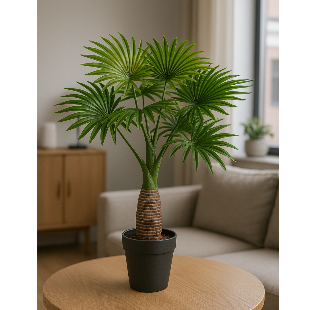 Mini Palme Kunstpflanze 45 cm. 2er-Bündel