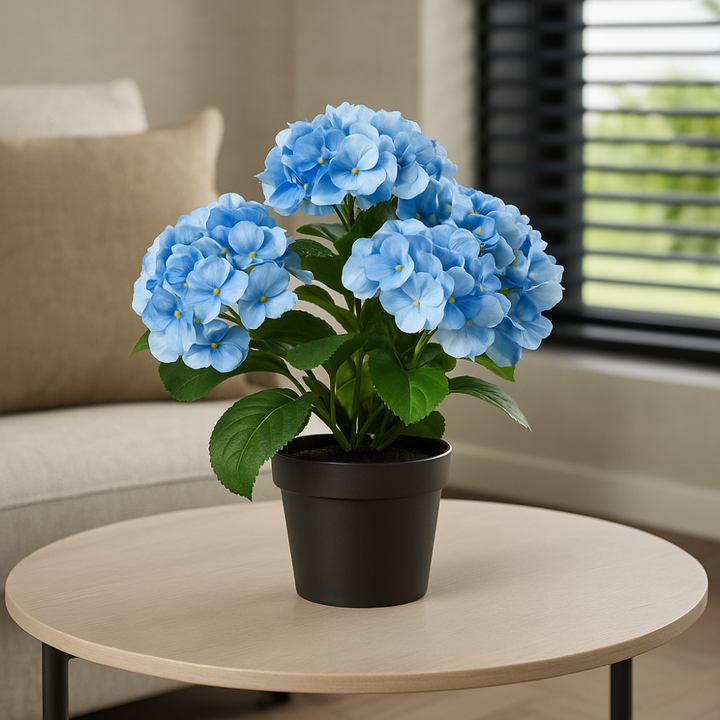 Hortensienstrauß Kunstblume 32 cm. 2er-Bündel