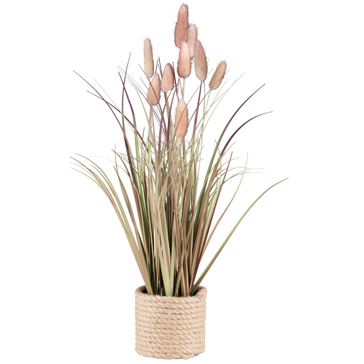 Lagurusgras Kunstpflanze 41 cm. 2er-Bündel